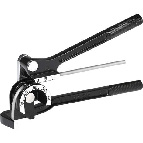 Manuelle 3-in-1-rohrbiegemaschine Für 1/4", 5/16" Und 3/8"-rohre Mit Einem Biegewinkel Von 0 Bis 180°. Werkzeug Zum Biegen Von Kupfer-, Messing-, Aluminium- Und Dünnwandigen Stahlrohren.