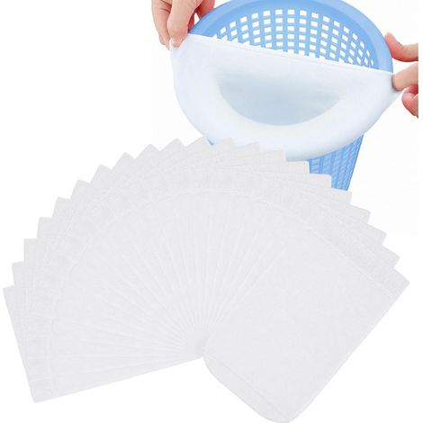Lot De 20 Chaussettes Skimmer Piscine Réutilisables – Filtres Pré-skimmer En Nylon Élastique Avec Maillage Ultra-fin Pour Capter Les Débris Et Saletés – Accessoires Pour Piscines Creusées Et Hors-sol