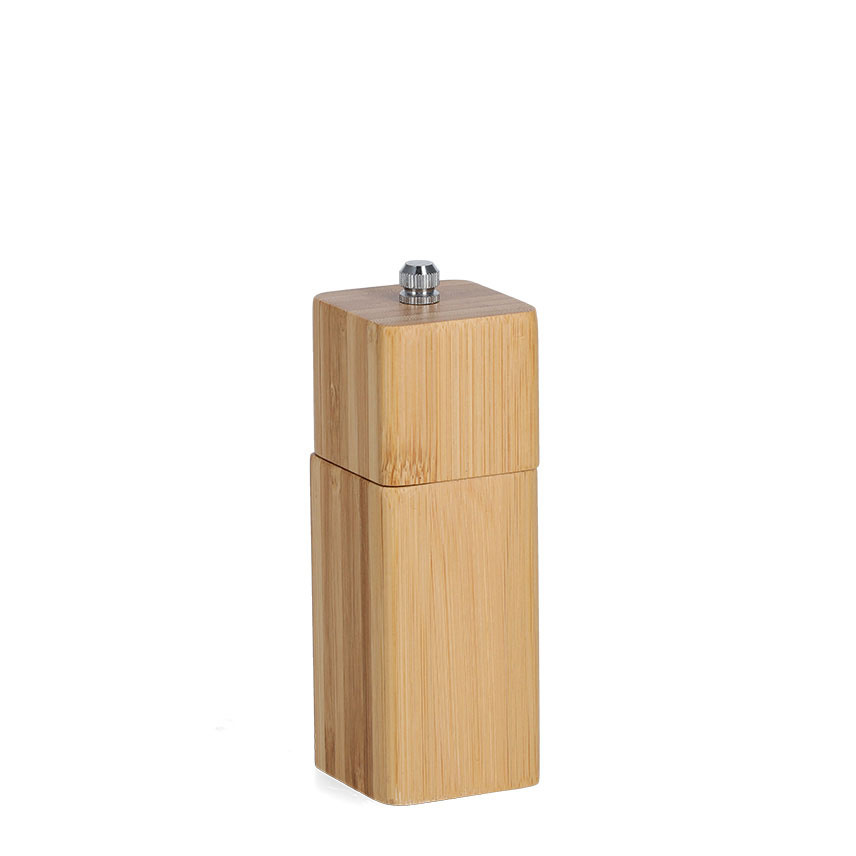 Gewürzmühle Für Salz Und Pfeffer, Bambus, 13,5 Cm