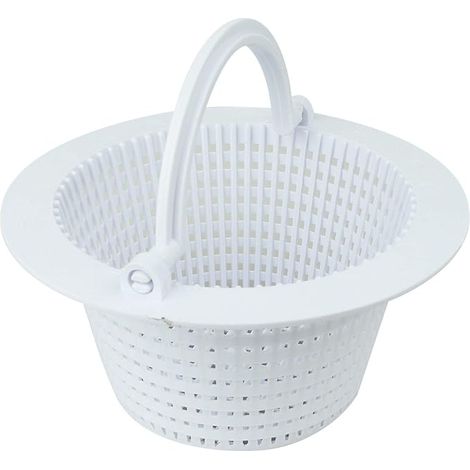 Panier De Skimmer Gris I Panier De Skimmer De Piscine De 12 Cm De Diamètre I Crépine De Piscine De 8 Cm De Haut I Tamis Pour Écumoire I Crépine De Haute Qualité I Filtre Les Saletés(lot De 2)