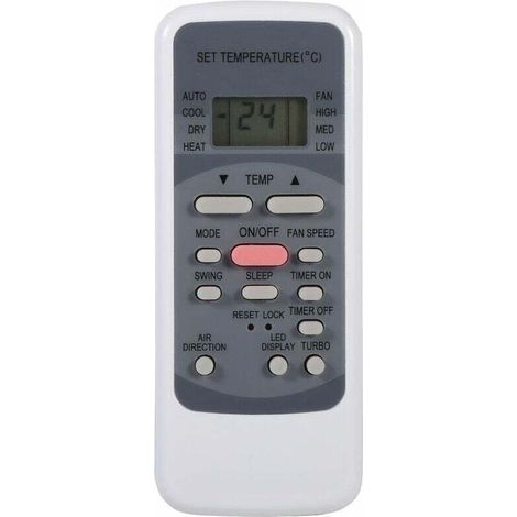 Fernbedienung Für Klimaanlagen Der Serie R51: R51/e, R51/ce, R51m/ce, R51d/e, R51m/bge, R51m/bge, Mit Eingebauter Uhr Und Ein-/ausschalttimer