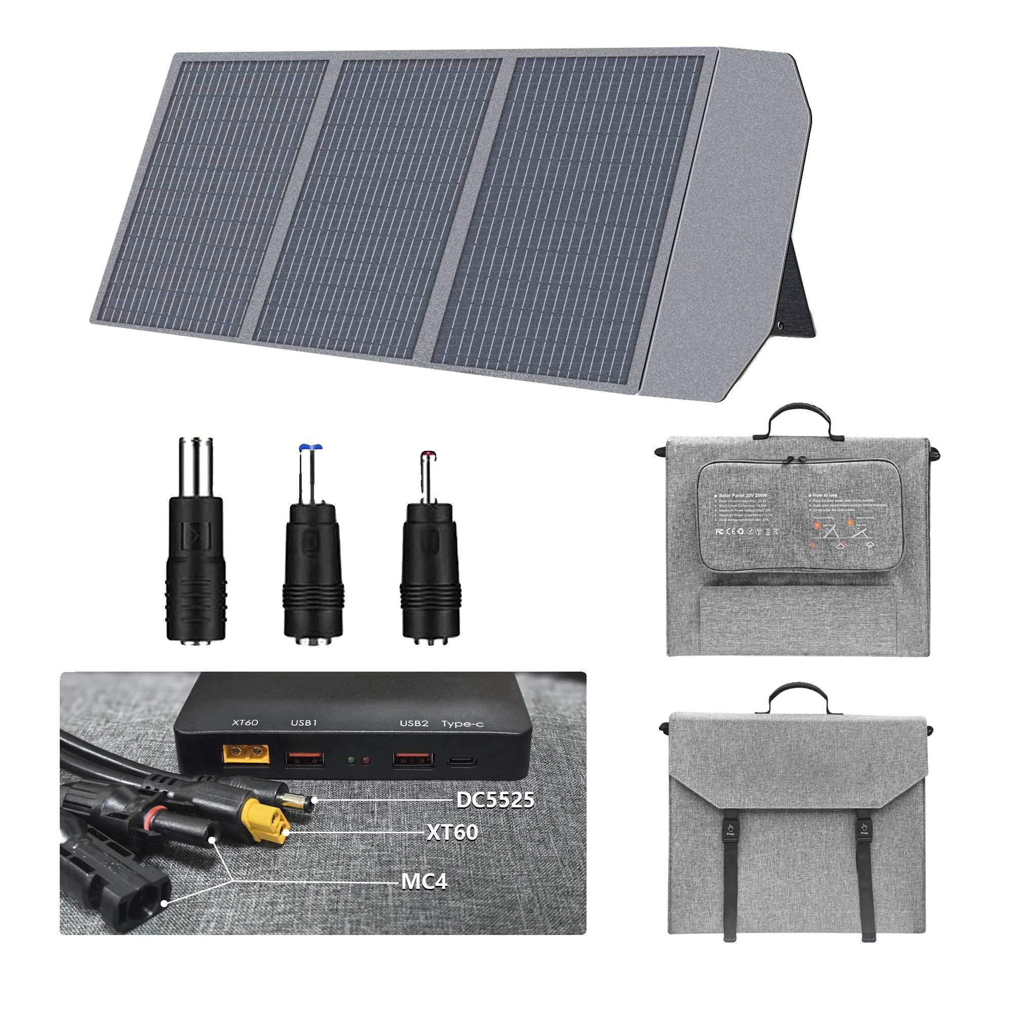 Flexibles Solarmodul, Hohe Effizienz, Vielseitige Kompatibilität, 100 W, 975 X 550 Mm