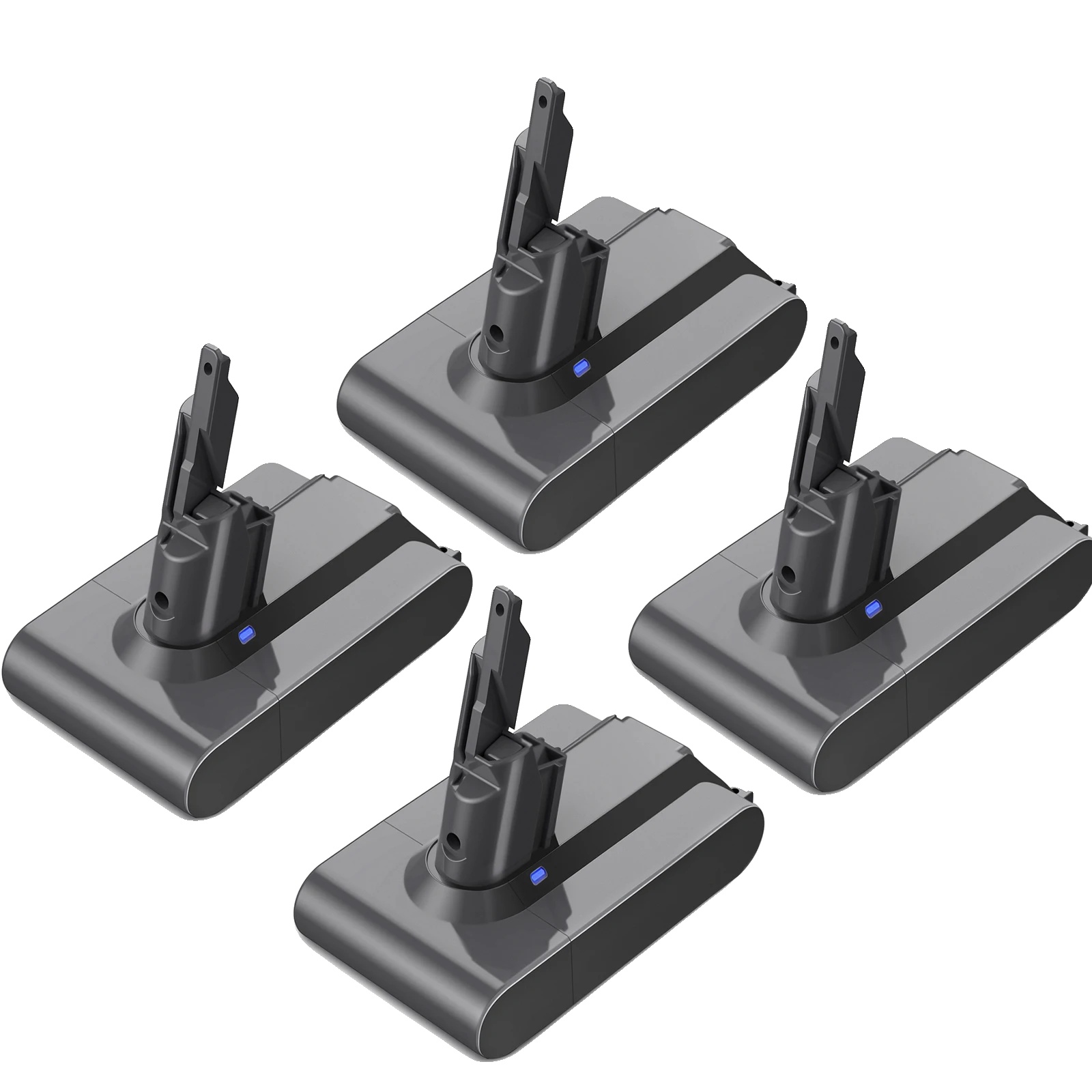 Akku, 21,6 V, Wiederaufladbar, 6000 Mah Kapazität, 4er-pack 4,0 Ah