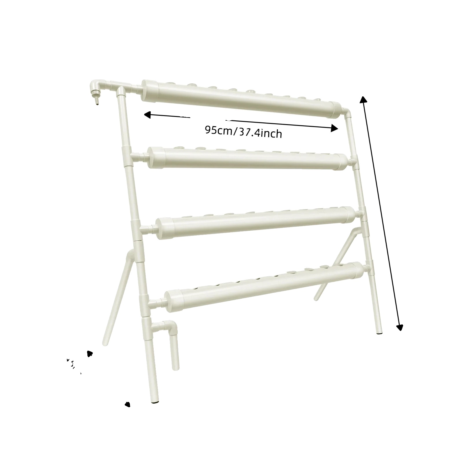 Wandpflanzgefäß, 28 Cm, 23 Cm Und 18 Cm Durchmesser, Aus Abs-kunststoff, Leicht Zu Reinigen