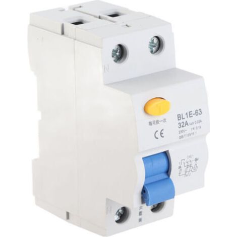 Bl1e-63 1p N Fehlerstromschutzschalter 32 A, 230 V, 30 Ma