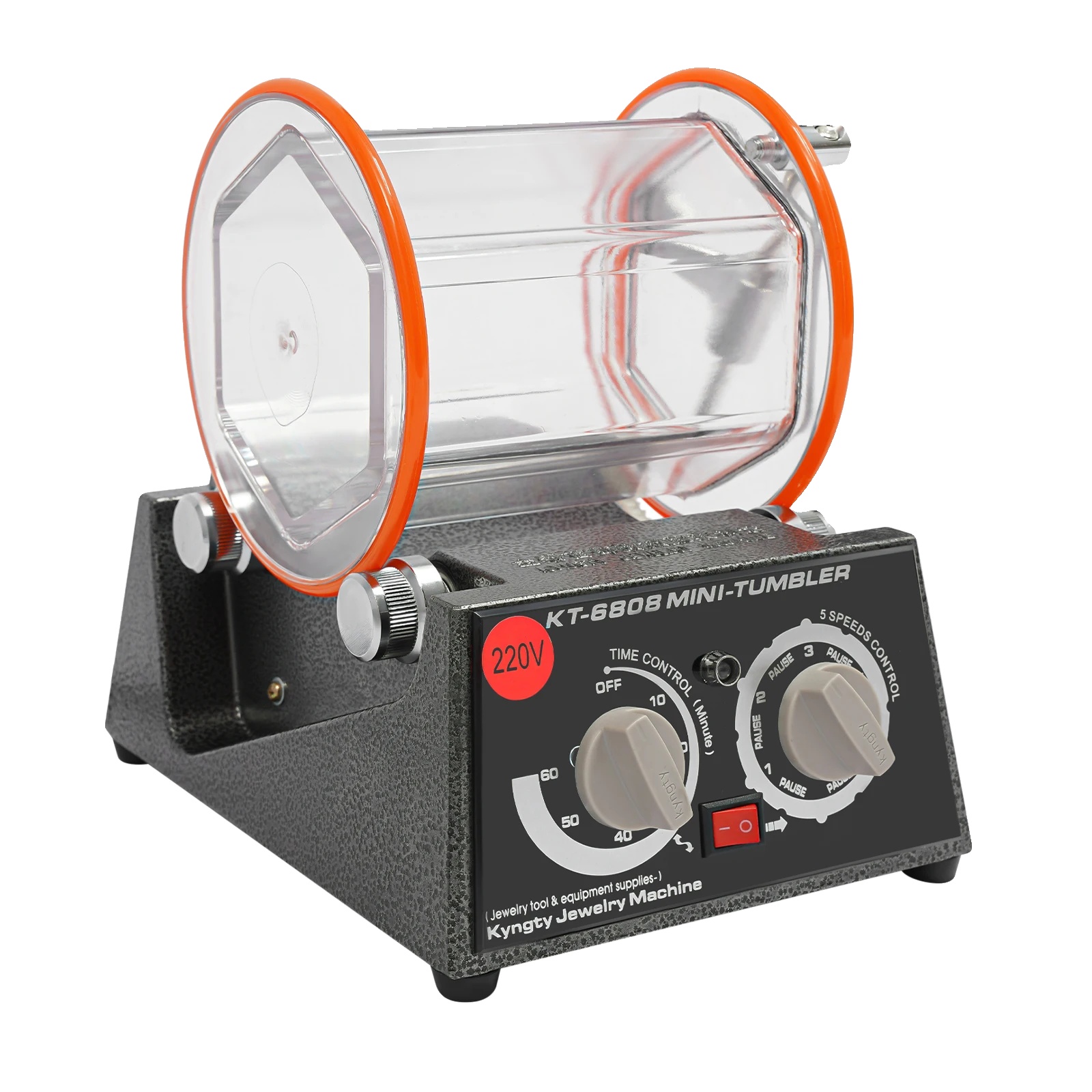 Elektrische Poliermaschine, 60-w-motor, Drehzahl 500–3000 U/min, Schwarz