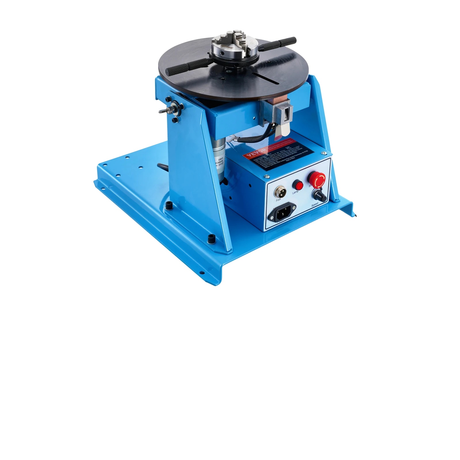Drehbarer Schweißpositionierer, Verstellbarer Neigetisch, Präzisionsspannfutter, 20 W, 10 Kg