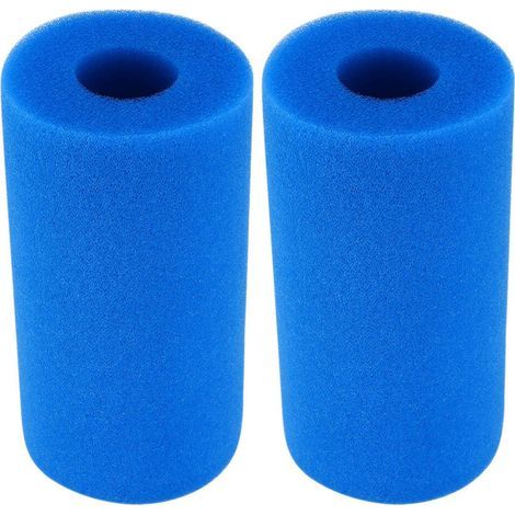 2x Filtre En Mousse Éponge Éponges Réutilisables Pour Nettoyeur De Biofoam Pour Type Une Accessoires De Piscine De Nettoyage Réutilisés