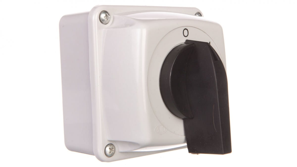 Nockenschalter 0-1-2-3 3p 25a Im Ip65-gehäuse Bow E25-63 952563