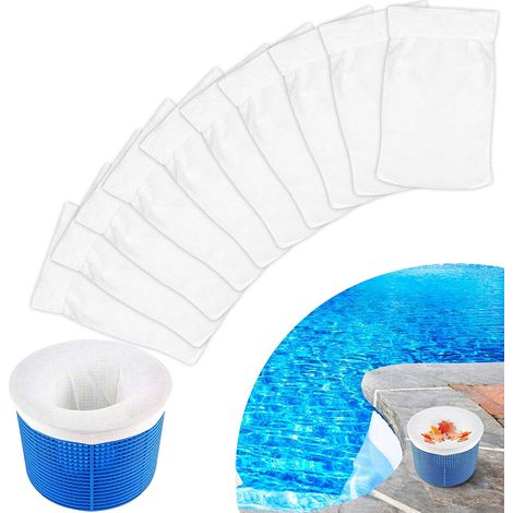 10pcs Chaussette De Skimmer,nylon,haute Élasticité,filtre De Piscine,protection Pompe,système De Filtration,piscine