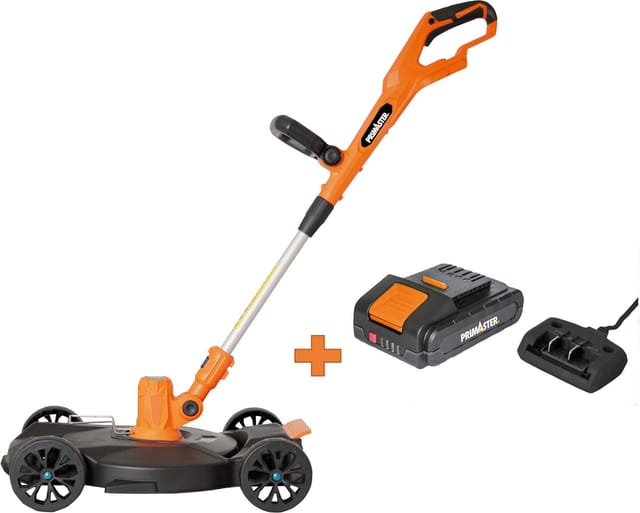 Akku Rasentrimmer Mit Trimmercart Patf 20 V Mit Akku Und Ladegerät - Primaster