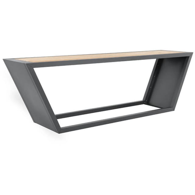 Home Deluxe Sitzgarnitur Aus Stahl Kobon Anthrazit - Made In Germany - 1 X Tisch Bequeme Sitzgarnitur, Moderne Sitzgarnitur, Elegante Sitzgarnitur