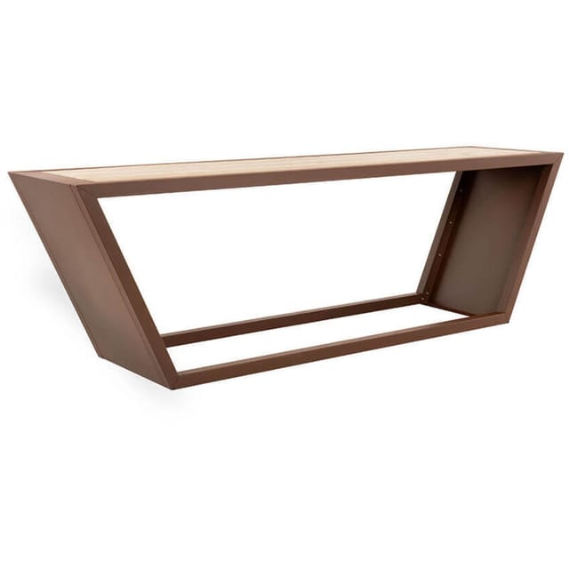 Home Deluxe Sitzgarnitur Aus Stahl Kobon Braun - Made In Germany - 1 X Tisch Bequeme Sitzgarnitur, Moderne Sitzgarnitur, Elegante Sitzgarnitur