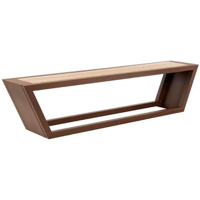 Home Deluxe Sitzgarnitur Aus Stahl Kobon Braun - Made In Germany - 1 X Bank Bequeme Sitzgarnitur, Moderne Sitzgarnitur, Elegante Sitzgarnitur