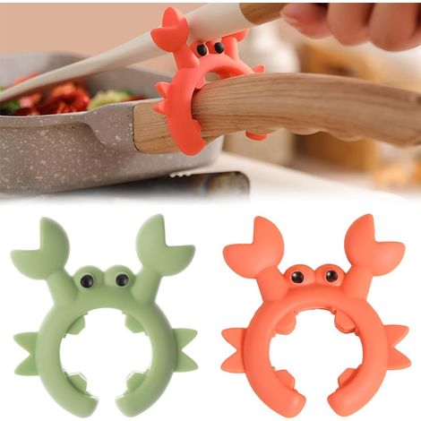 2 Pièces Ouvre-couvercle Casserole Résistant À La Chaleur, Garde-couvercle Anti Débordement, Gadgets Cuisine & Accessoires