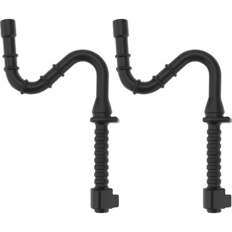2 Pièces Tuyau De Carburant Conduite De Gaz Pièce De Rechange 1128-350-7600 1128 358 7701 Compatible Avec Stihl 044 046 Ms341 Ms361 Ms440 Ms460 Tronçonneuse Noir