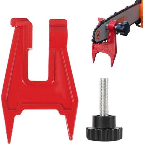Étau De Souche Pour Scie À Chaîne, Équipement D'Affûtage De Tronçonneuse, Outil D'Étau De Guide De Classement, Accessoire De Tronçonneuse D'Extérieur Robuste, Pour L'Exploitation Forestière, La Cour