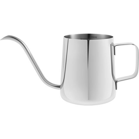 Small Watering Can Stainless Steel Watering Can For Indoor Outdoor Plants 350ml Long Spout Bonsai Mini Watering Can Metal Watering Can Garden Tools For Seeding Plants Indoor Outdoor