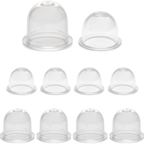 10 Pièces Pompe D'Amorce Pour Fs38 Fs40 Fs45 Fs55 Fs56 Fs80 Fs85 Fs130, Ampoule D'Amorce Accessoire Tasse D'Huile De Carburateur Pour Débroussailleuse Coupe-bordure (22mm,19mm
