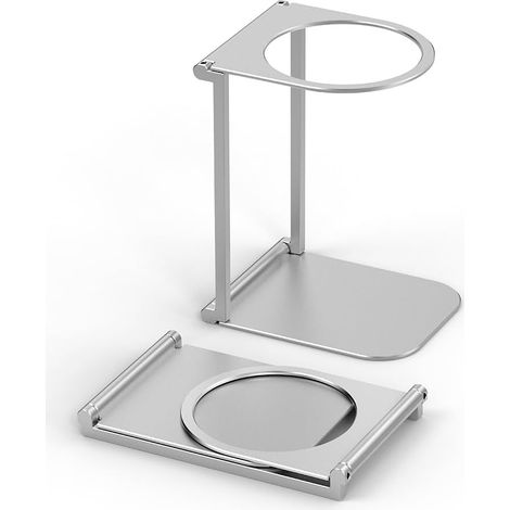 Support Café À Gouttes Portatif Pliable En Aluminium, Accessoire Manuel Pour Filtre Espresso, Compatible Machine À Expresso Portable Kf-jn-01 (1 Pièce)