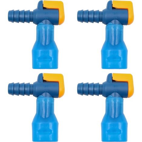 4 Pièces Connecteurs De Tuyau De Buse De Vessie D'Hydratation Vanne De Morsure Pour Réservoir De Vessie D'Hydratation De Sac À Dos Extérieur