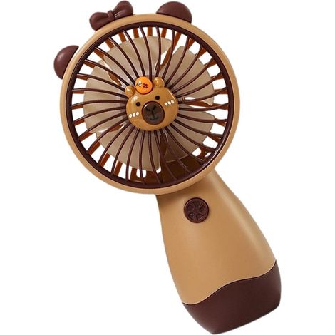 Ventilateur Portable, Machine Éolienne De Poche, Appareil De Refroidissement Compact, Accessoire Design Animal, Batterie Rechargeable Pour Vacances D'Été, Camping, Événements De Baignade