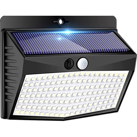 138led Lumiere Solaire Exterieur Avec Detecteur De Mouvement Étanche 3 Modes Eclairage Exterieur Solaire Spot Led ​sans Fil Pour Jardin,terrasse,garage