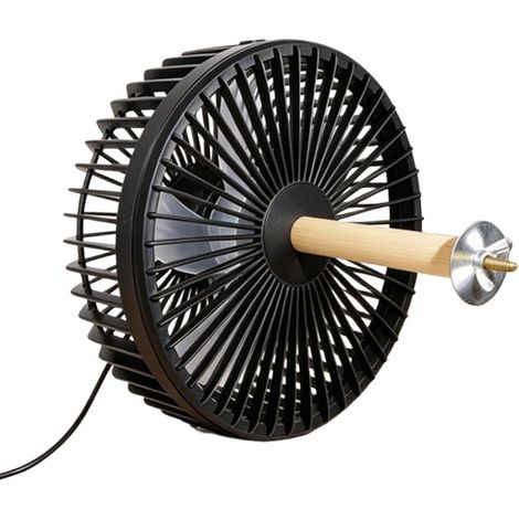 Ventilateur De Cage Pour Animaux De Compagnie, Avec Refroidissement Silencieux À 2 Vitesses, 6,5 X 7,09 X 2,95 Pouces, Ventilateur De Montage Sur Cage Rechargeable Par Usb, Circulateur D'Air Portable,