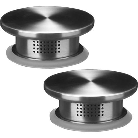Lot De 2 Couvercles De Carafe En Acier Inoxydable Robuste De Rechange Pour Carafe À Eau En Verre