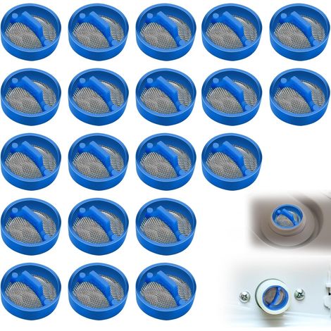 20pcs Washer Filtre À Eau Pour Machine À Laver, Valve D'Entrée D'Eau Pour Filtre De Lave-tuyau Avec Écran Filtre Machine À Laver, Valve D'Entrée De Machine À Laver Filtre De Tuyau De Machine À Laver