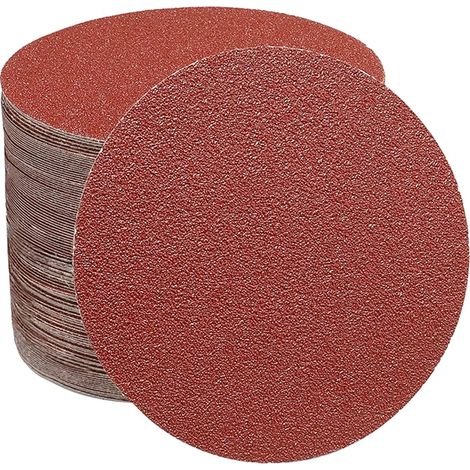 Disque De Ponçage,papier Abrasif 125 Mm 70 Disques -40/60/100/150/240/320 / 600 Pour Meulage Fraisage Gravure (10 Par Taille De Grain)