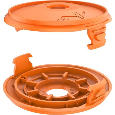 2 Pièces 5344-20 Couvercle De Bobine, Couvercle De Bobine Pour Débroussailleuse Gardena Easycut Comfortcut Powercut Smallcut