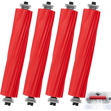 4 Pièces Brosse À Rouleau Pour Roborock S7/s7 Maxv/s7 Maxv Ultra/s7 Max Ultra/s7 Plus/s7 Maxv Plus/s7 Pro Ultra/q7/q7 Max/q7 Max Plus/q7 Maxv/q7 Maxv Ultra/q Revo, Robot Aspirateur Accessoires