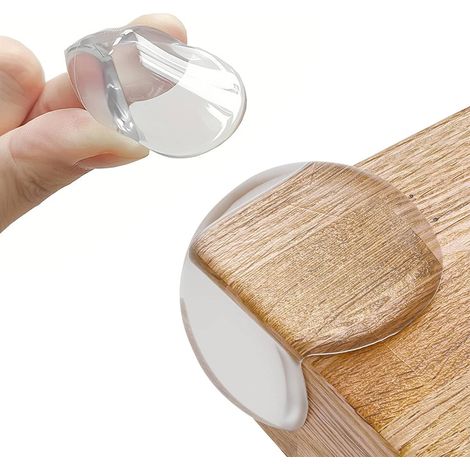 Lot De 12 Protections D'Angle Rondes Pour Enfants - Protection Des Coins De Table - Coins Transparents Anti-collision Pour Meubles Tranchants
