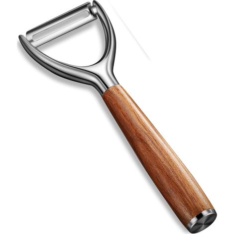 Eplucheur, Éplucheur Universel, Pour Fruits Et Légumes, Tranchant Denté, Lame Pivotante Double Tranchant(type Y)