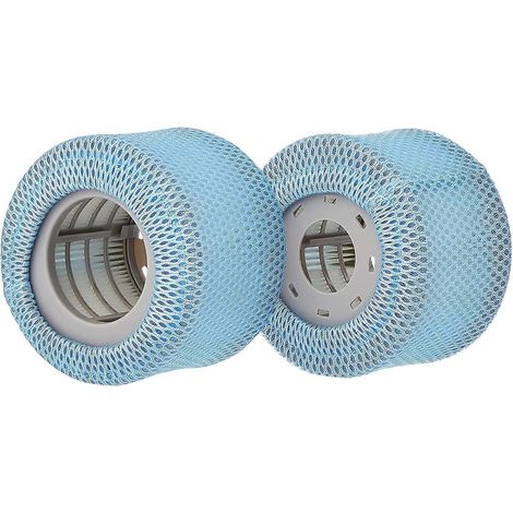 Lot De 2 Cartouches Filtrantes Avec Filets De Protection Pour Spa Mspa, Remplacement