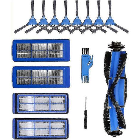 Brosse Principale, Brosse Latérale Et Filtre Hepa Pour Aspirateur Robot Robovac 11s Max Et 15c Max - Accessoires