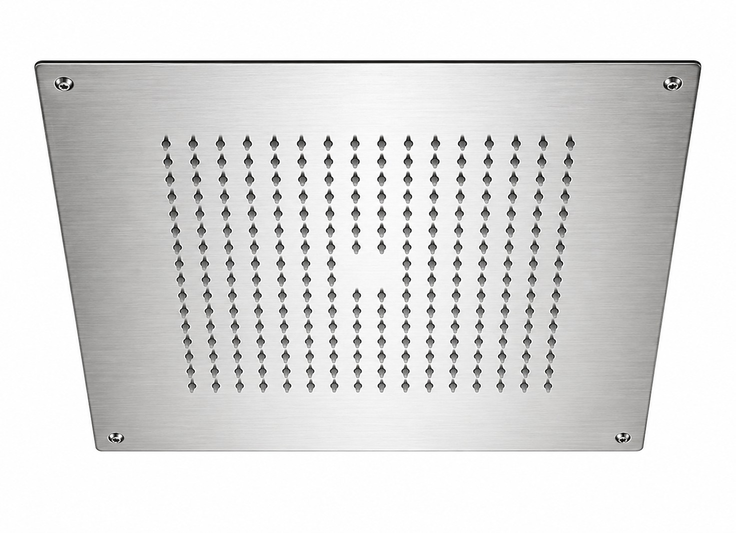 Deckenduschkopf 40 X 40 Cm Aus Edelstahl Aisi316 Pollini Acqua Design Shop0000211 Edelstahl Gebürstet
