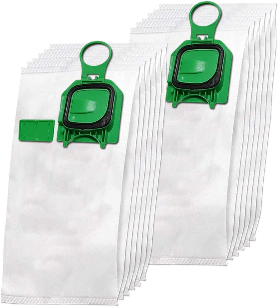 Lot De 12 Sacs D'Aspirateur En Microfibre Non-tissée De Qualité Supérieure + 12 Parfums Pour Vorwerk Kobold 140, 150, Vk 140, Vk 150, Vk140, Vk150, Fp140, Fp150 - Avec Fermeture Hygiénique