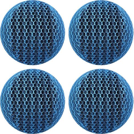 4 Pcs Absorbeurs De Piscine Réutilisables, 6 Cm Hot Tub Absorbeurs De Piscine, Eponge Filtrante Pour Spa Jacuzzi, Eponge Anti Mousse Spa Pour Enlever La Mousse, L'Huile Et La Graisse