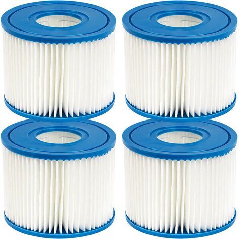 Lot De 4 Filtres De Piscine Pour Intex Purespa Type S1 Cartouche Pour 29001e Purespa Filtre Gonflable De Piscine Catridge