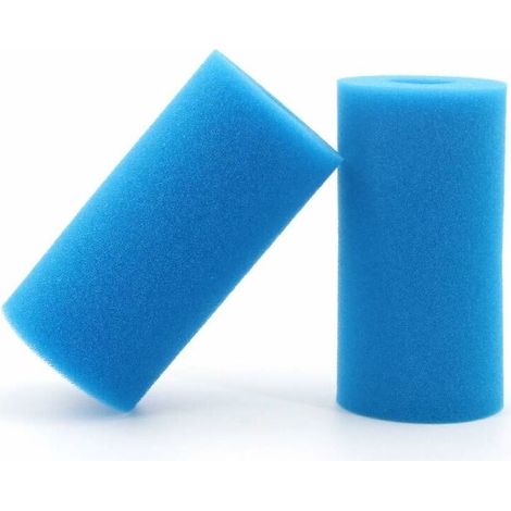 2 Pièces Piscine Filtre Réutilisable Lavable Piscine Filtre Mousse Éponge Cartouche Pour Intex Type A