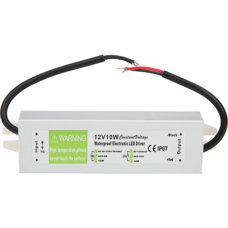 Alimentation Led Électronique Professionnelle Étanche 10 W Ac90-250 V (50/60 Hz)