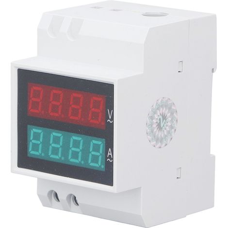 Dispositif De Protection Contre Les Surtensions, Récupération Automatique, Montage Sur Rail Din, 80 À 300v, 0,1 À 99,9 A, Affichage À Tube Numérique Led De 0,5 Pouces