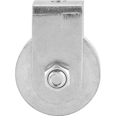 Roue De Levage À Rouleau Pivotant De Bloc De Poulie Simple De Chargement De 0,3 Tonnes Pour Câble Métallique(02)