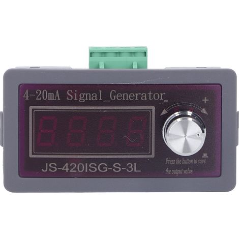 Générateur De Signal De Tension De Courant 4-20ma, Avec Interface D'Alimentation Par Batterie, Simulateur Analogique, Affichage Réglable À 4 Chiffres