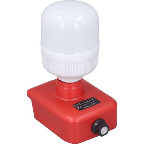 Lampe À Ampoule Portable, Luminosité Réglable, Led, Alimentée Par Batterie Au Lithium, Adaptée À 48 11 1828