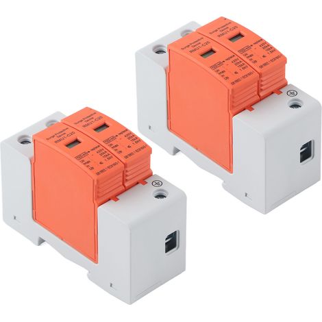 Lot De 2 Parafoudres Spd, Disjoncteurs Domestiques 2p 420v Rmu1-c20