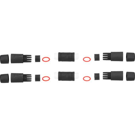 Coupleur Étanche Extérieur Cat6 Cat5e Cat5 Ip67, Adaptateur De Connecteur Réseau À Double Tête, 2 Pièces