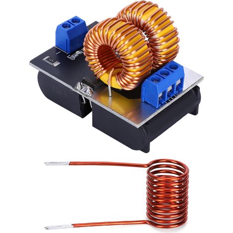 Module Bys459-1500 Mini Zvs, Carte De Chauffage Par Induction 5v-12v Pour Chauffage Haute Fréquence